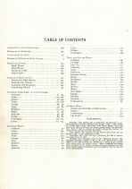 Table of Contents, Rush County 1908
